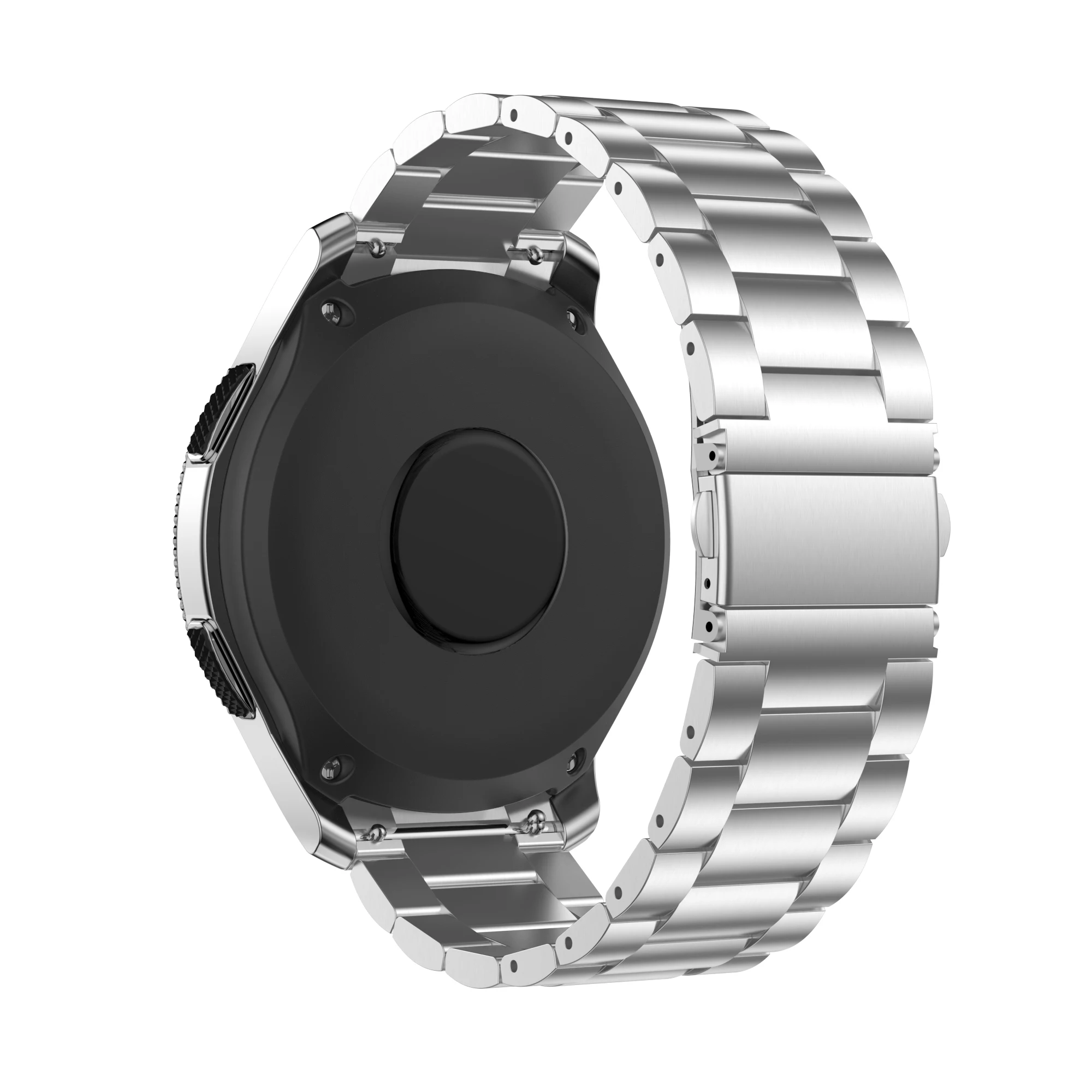 Stainless Steel Watch Band Strap For Samsung Galaxy Watch 46mm Metal Buckle Wristbands Bracelet 22mm Width for Galaxy Watch 46mm