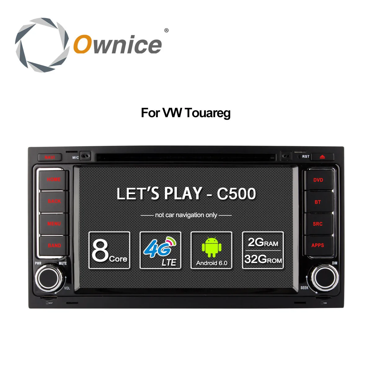 

Ownice for Volkswagen Touareg T5 Android 6.0 4G SIM LTE Octa Core 2G RAM Car DVD GPS Radio Transporter Multivan 2005-2011 Stereo