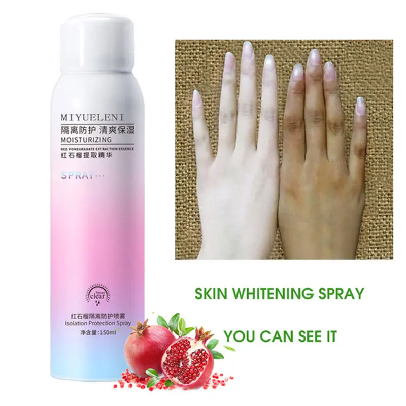 

150ml Red Pomegranate Whole Body Sunscreen Isolation Spray Make-up Cosmetics Facial Sunscreen Whitening