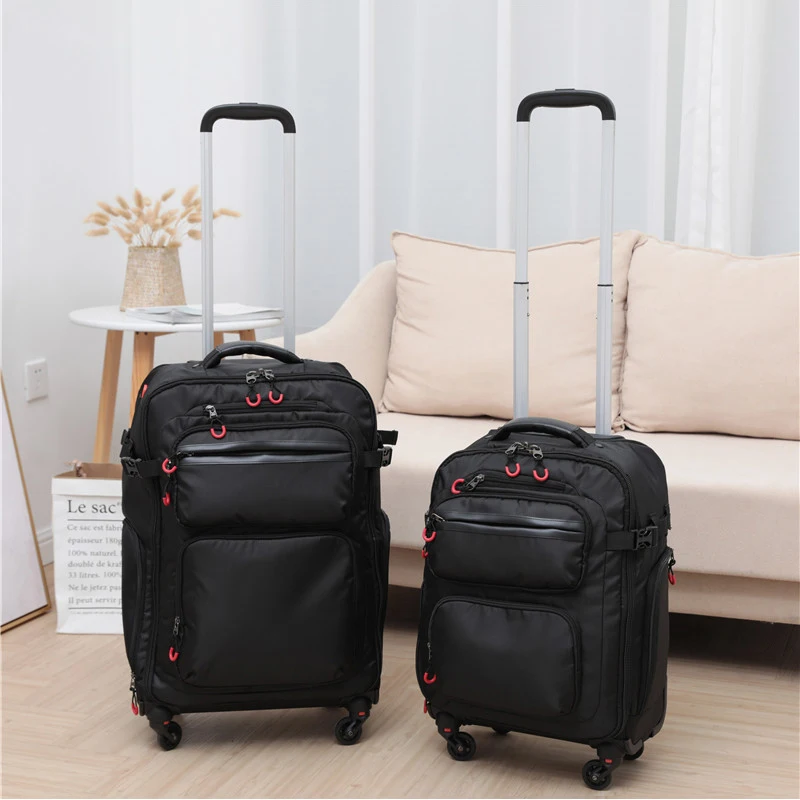 Multifunktionale internat trolley koffer taschen mode leichte rucksack, männer frauen laptop SLR kamera gepäck tasche