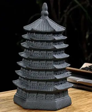 Keramische paarse zandtheekaddy, grote en kleine verzegelde opbergdoos, Pu'er Tea Black Tea Green Tea Pagoda Thee kan ornamenten