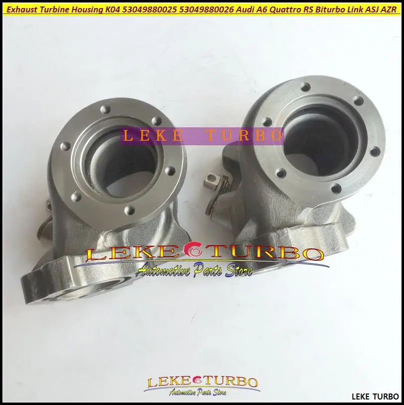 Exhaust Turbine Housing K04 53049880025 53049880026 53049700025 53049700026 078145703M For AUDI RS4 2000-2002 ASJ AZR 2.7L