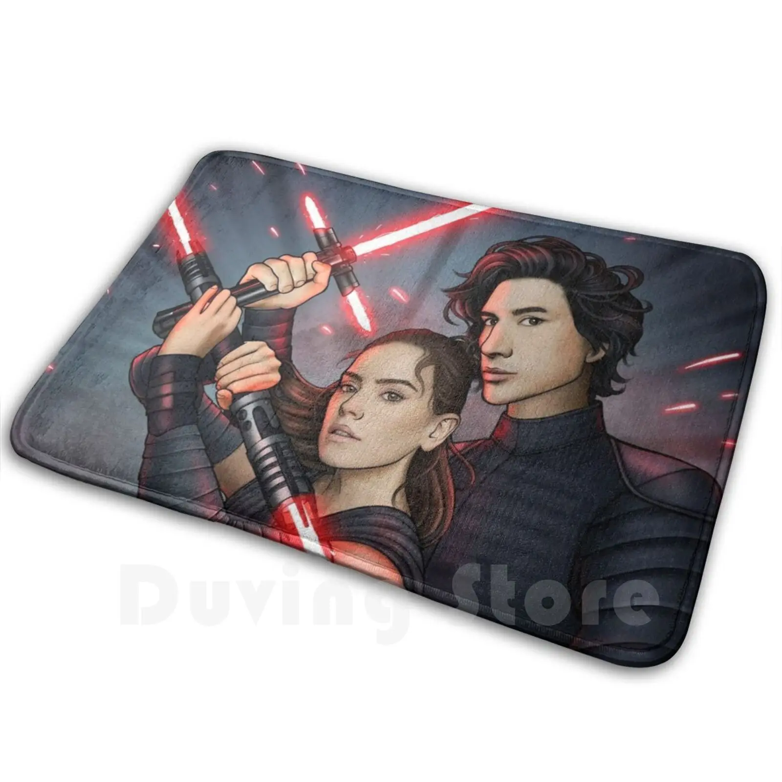 Reylo-Defiance Mat Rug Carpet Anti-Slip Floor Mats Bedroom Reylo Dark