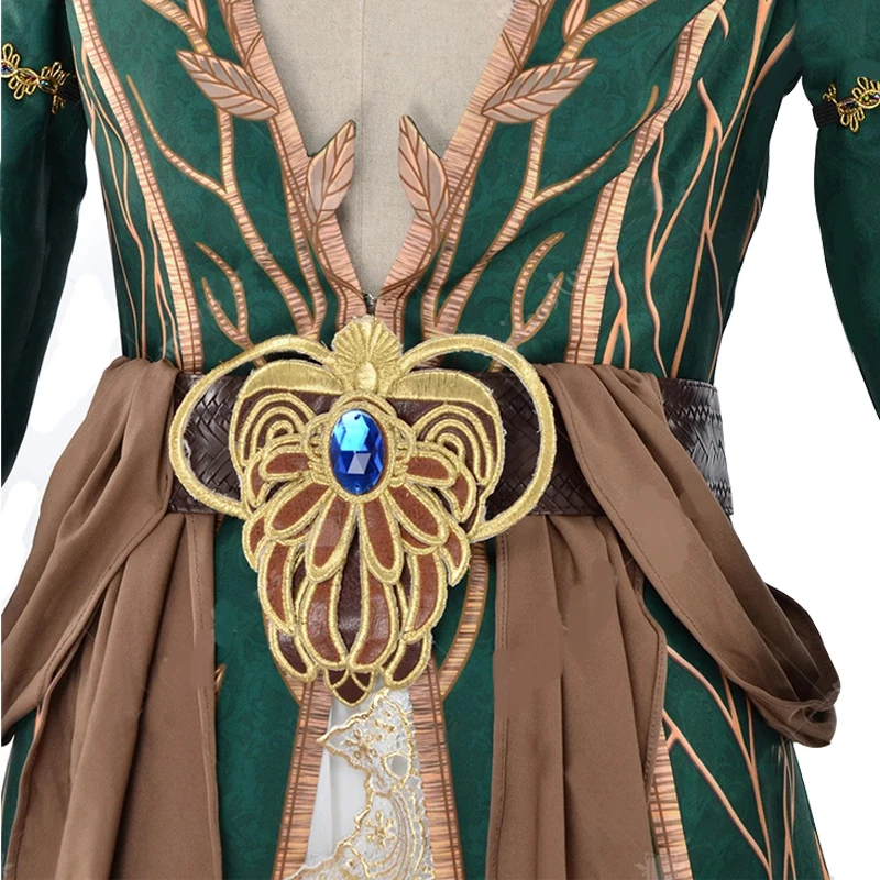 Triss Merigold Alternative Look DLC Outfit Cosplay Costume Dress Robe