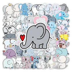 50pcs Cute Elephant Stickers For Notebooks Stationery Laptop Kscraft Personalized Sticker Scrapbooking Material Craft Supplies