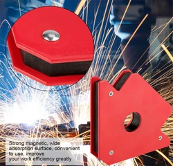 2pcs/50IBS Soldering Locator Strong Magnetic Welding Magnets Holder for Welding Angles Welding Corner Holder Positioner