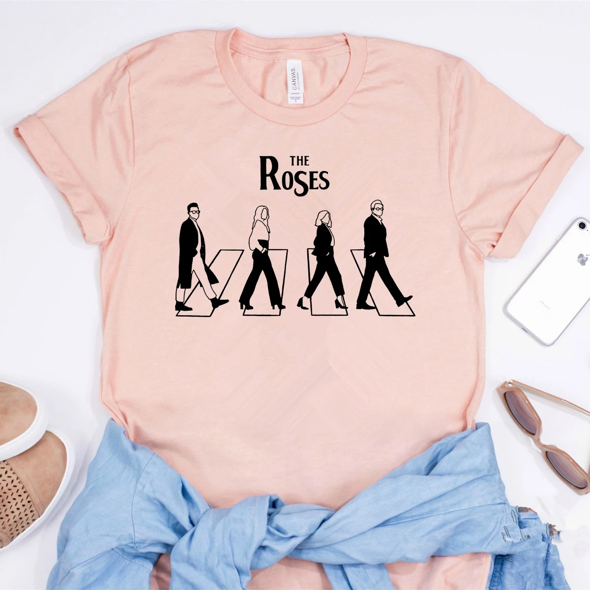 The Roses T-shirt Ew David Funny Alexis David Rose Moira Rose Shirts Humor Character Graphic Tee Sarcastic TV Tees Novelty Tops