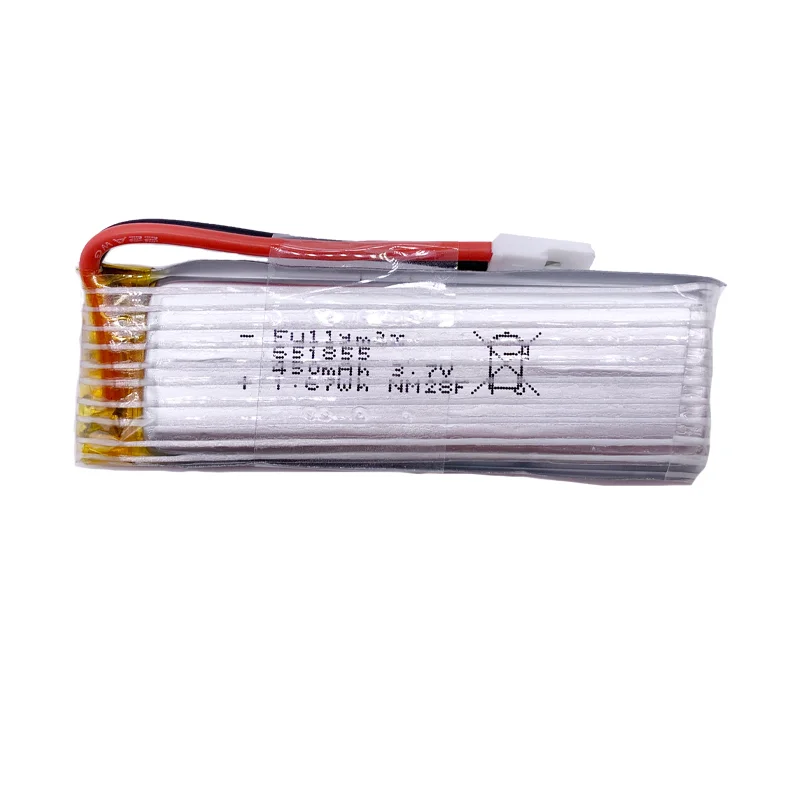 Original Wltoys K110 K110s Battery 3.7V 450mAh 1S RC Helicopter Battery With ph2.54 Plug For XK K110 V977 V930 RC Parts