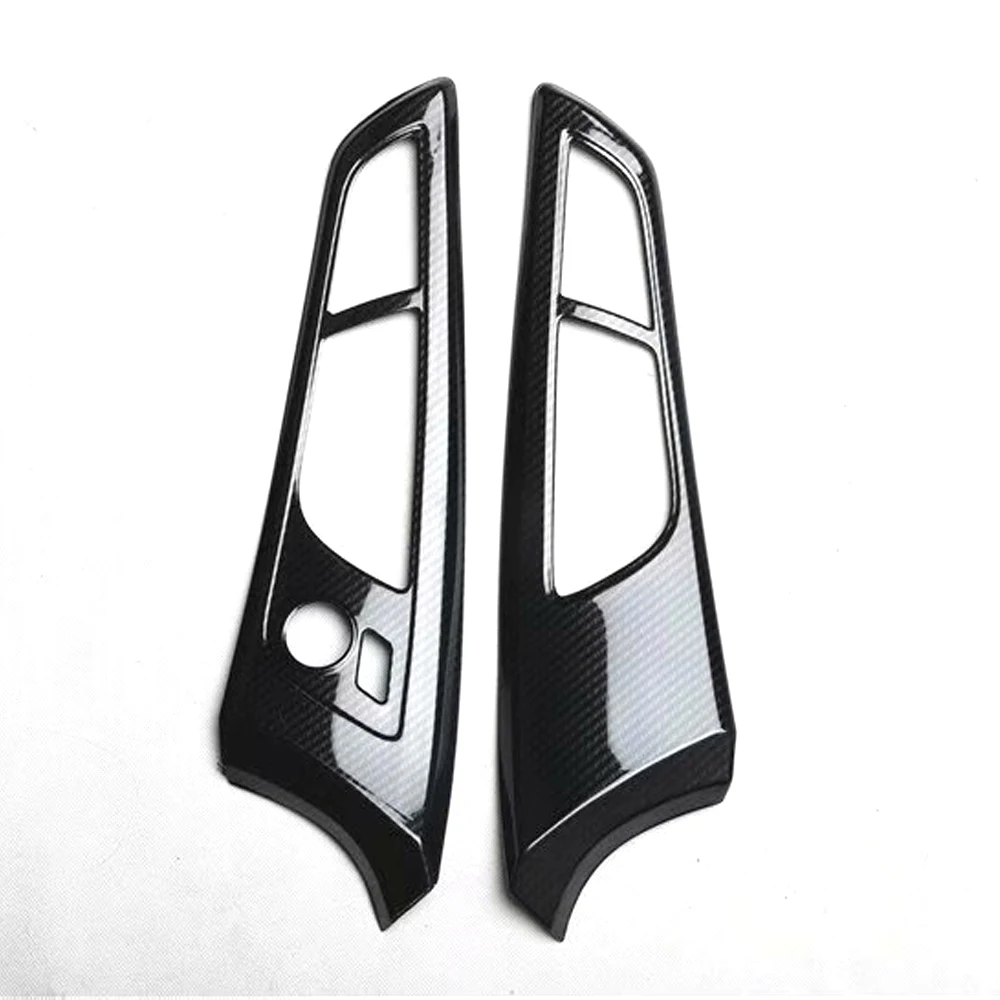 For Hyundai Veloster 2011-2016 Left Hand Drive Car Door Interior Door Handle Grab Cover Trim ABS Styling Moldings 2pcs