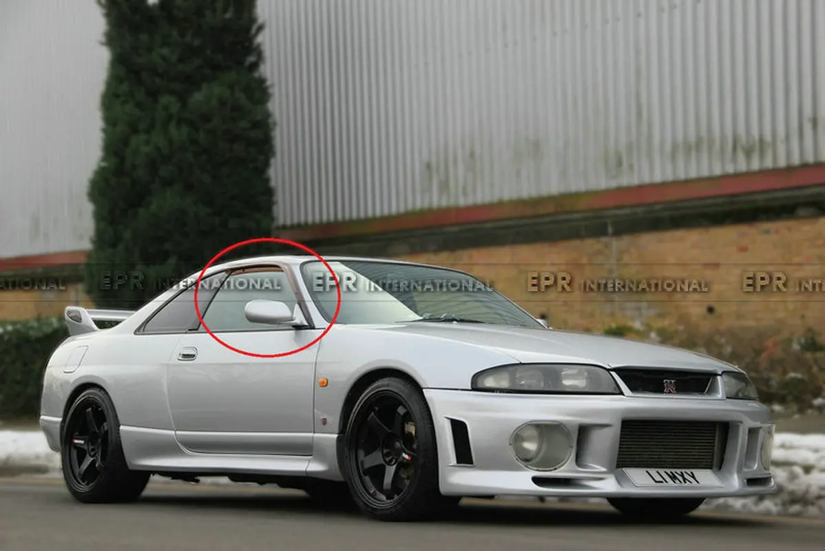 

Для Nissan R33 Skyline GTR OE Стиль FRP волокно черный или серый Неокрашенный отражатель ветра аксессуары внешний корпус комплекты