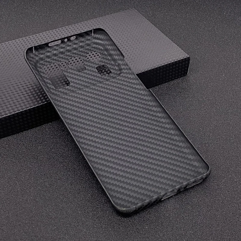Real Carbon Fiber Lens Protection Phone Case for Xiaomi Mi 11 Ultra Carbon Fiber Hard Cover Cases