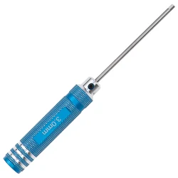 1pc Blue handle 0.9/ 1.27/1.3/ 1.5/ 2.0/ 2.5/ 3.0mm White Steel Hex Screwdriver Tool Kit for RC Heli Airplane RC Model Car Drone