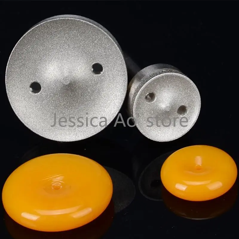 100/240 Grit Fine/Coarse Sand Peace Button Jade Buckle Grinding Head Polishing Jade Processing Tools Emery Grinding Wheel