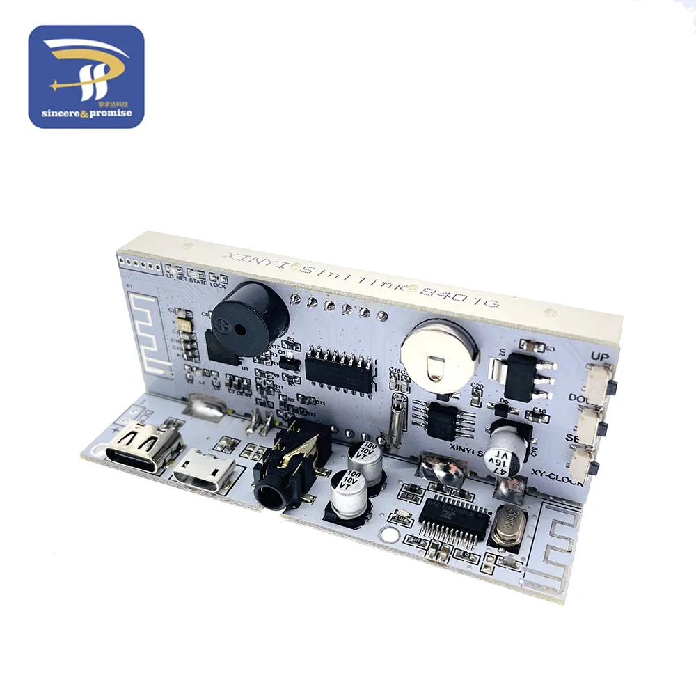 XY-WBT Bluetooth 5.0 MP3 Decoding Board Stereo Bluetooth Audio Module WiFi Timing Clock Automatic Timing With APP Control