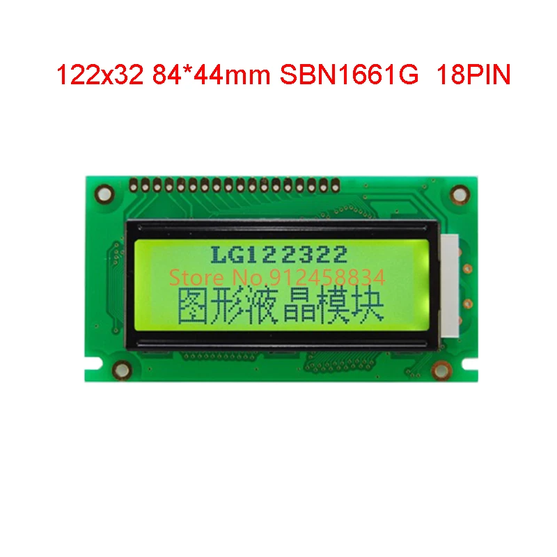 12232 Lcd Display 18pin oder 20 stücke Grafik 84x44mm
