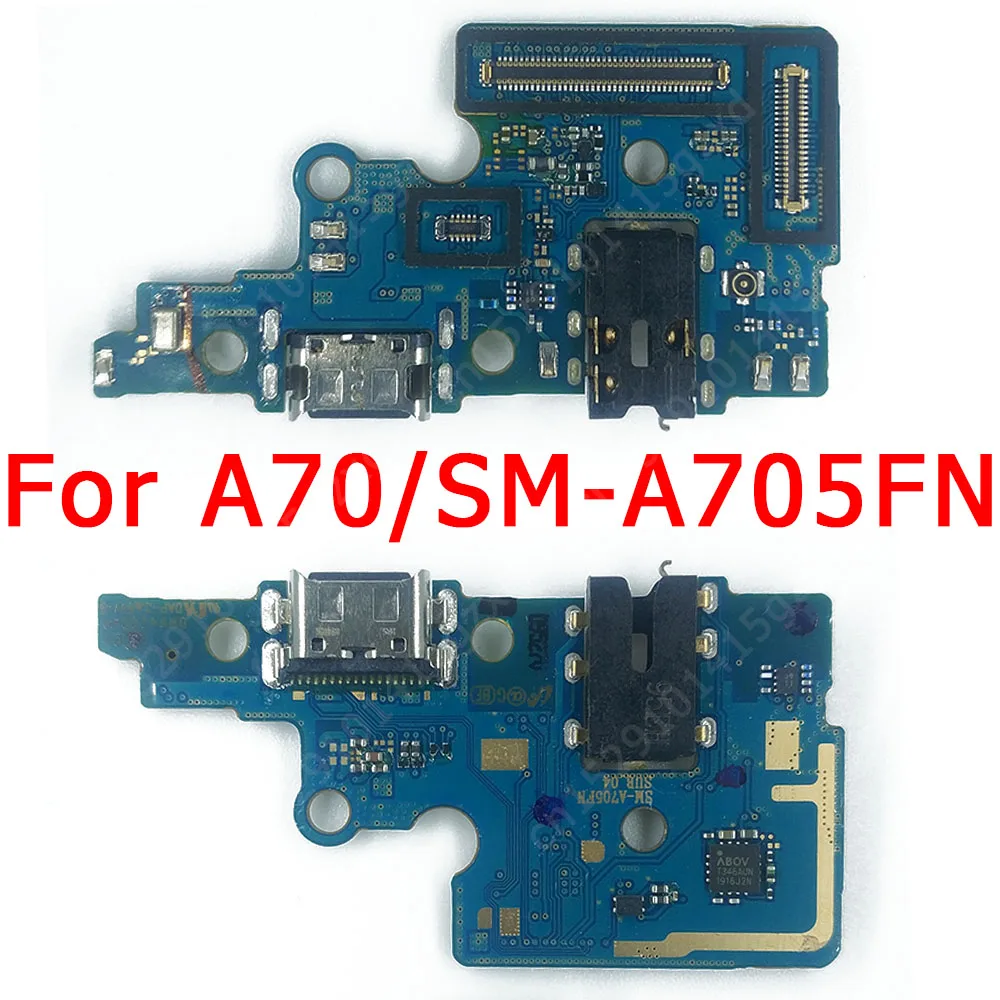 Charging Port For Samsung Galaxy A70 A80 Charge Board USB Connector PCB Socket Flex Mic Replacement Repair Spare Parts