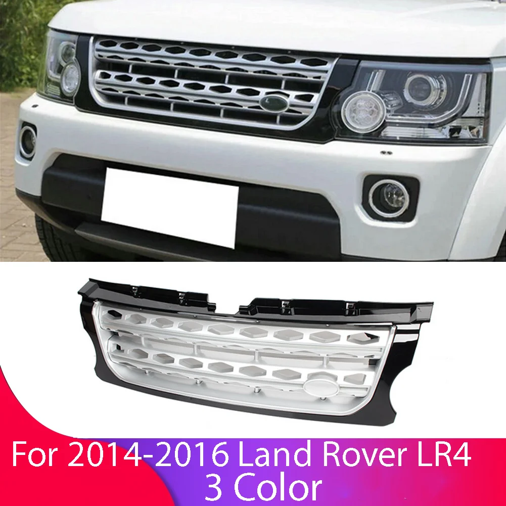 For Land Rover Discovery 4 LR4 2014 2015 2016 LR057534  Car Accessory Front Bumper Grille Centre Panel Styling Upper Grill 14-16