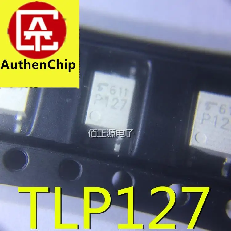 Photocoupleur SOP-4, 10 pièces, 100% original, nouveau, en stock, SMD TLP127 P127