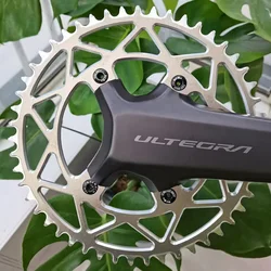 PASS QUEST 110mm BCD ChainRing Road Bicycle Chain Wheel Light Weight 40T-52T For Shimano Ultegra R8100 Dura-ace 9200 Chainring