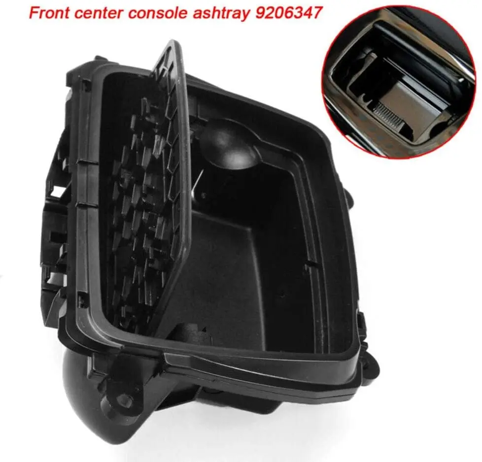 51169206347 For BMW 5 Series F10 F11 F18 520 Automobile Center Console Car Ashtray Assembly Box Black Plastic Car Ashtrays