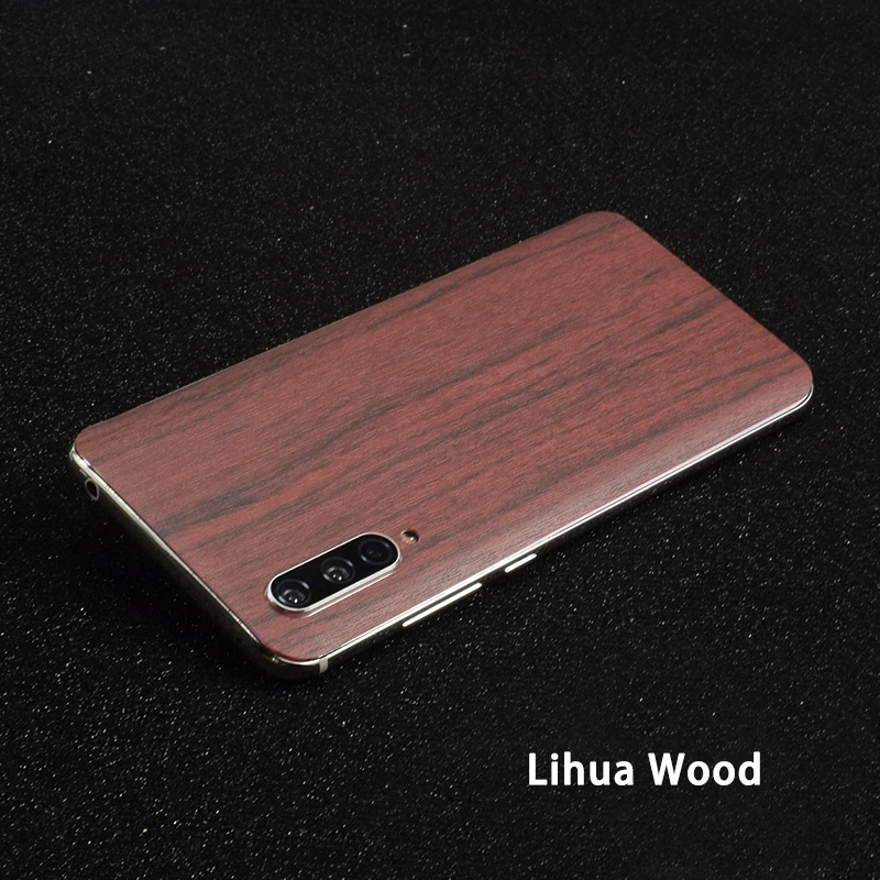 High Simulation Wood Grain Sticker Phone Back Paste Sticker For XIAOMI Mi9 CC9e Mi8 Lite Mi8 SE MIX 3 2S Redmi K20 Note 7 Pro