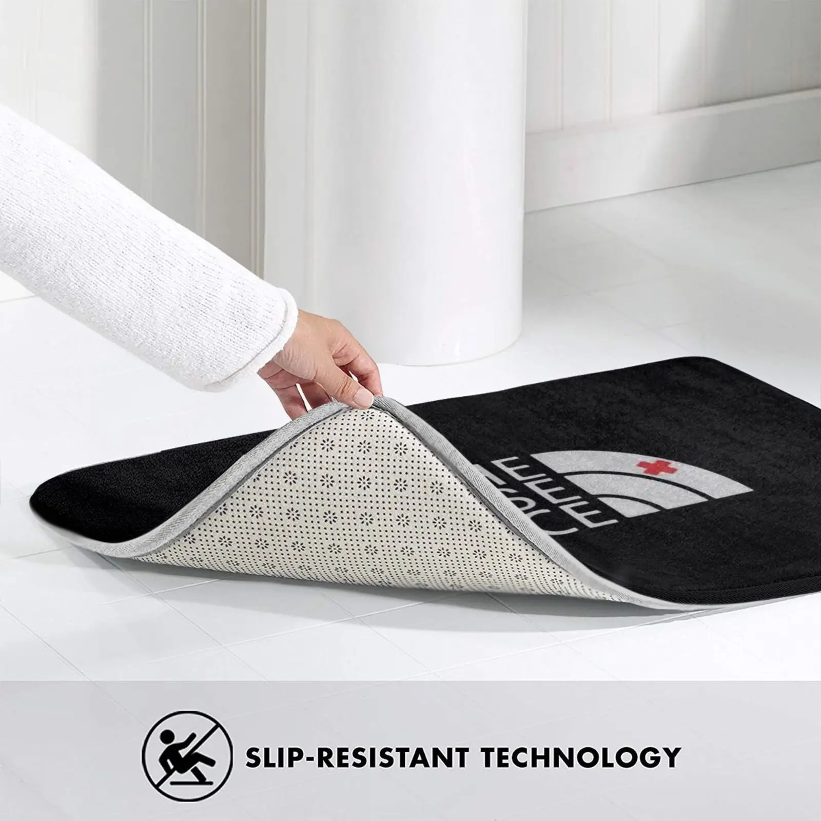 ممرضة الوجه بارد ممرضة السجاد حصيرة البساط وسادة لينة عدم الانزلاق ممرضة كول ممرضة الآباء هدية عيد للذكور ممرضة الذكور #6