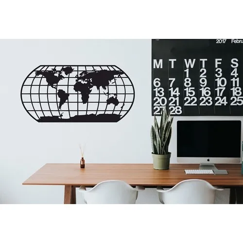 UNT World Map Decorative Wooden Table UNT-011