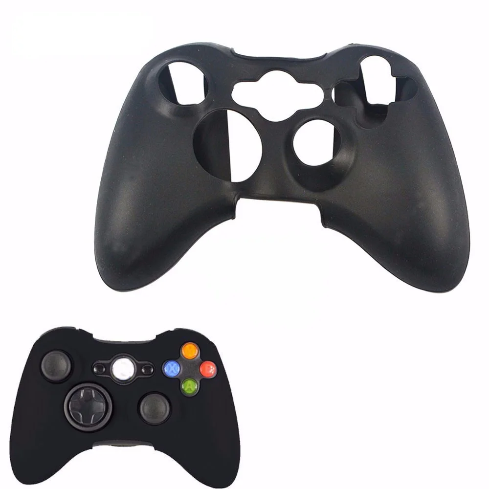 Coque de protection en silicone pour manette Xbox 360, étui souple en caoutchouc, accessoire de manette de jeu