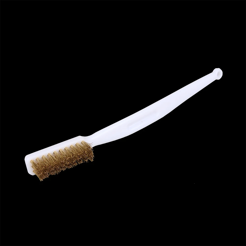 3D printer Nozzle Cleaning Brush for Derusting Brush Copper Wire Toothbrush Hot bed Decontamination 3D Accessories Parts