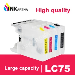 INKARENA For Brother LC75 LC12 LC40 LC71 Refillable Ink Cartridge MFC J955DWN J705D J705DW J710D J710DW J810DN J810DWN J825DW