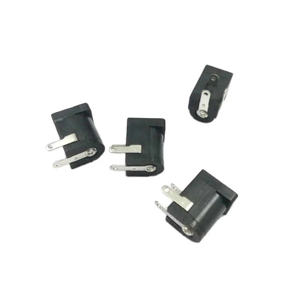 20pcs DC Connector Electrical Power Plug DC-005 5.5x2.1mm Heat-Resistant/DC-005 5.5x2.5mm Terminal/DC-002 3.5x1.3mm Socket