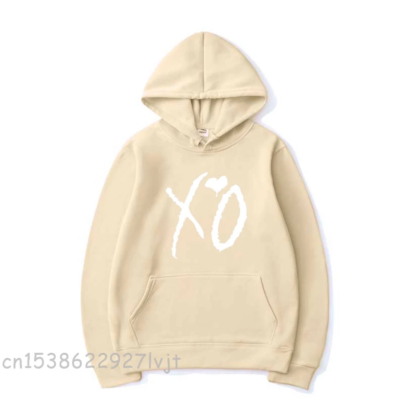 Fashion casual hoodie XO Fashion street print hoodie Sweatshirt men and Women Harajuku Sport pullover top