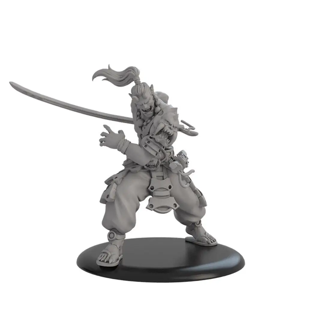 50mm base, Resin Model Figure GK, Unassembled and unpainted kit