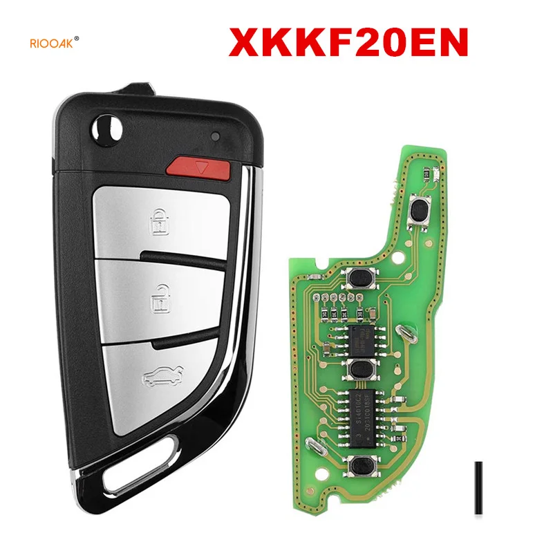 

RIOOAK XHORSE XKKF20EN Knife Style Remote Key for VVDI VVDI2 Key Tool English Version locksmith tools