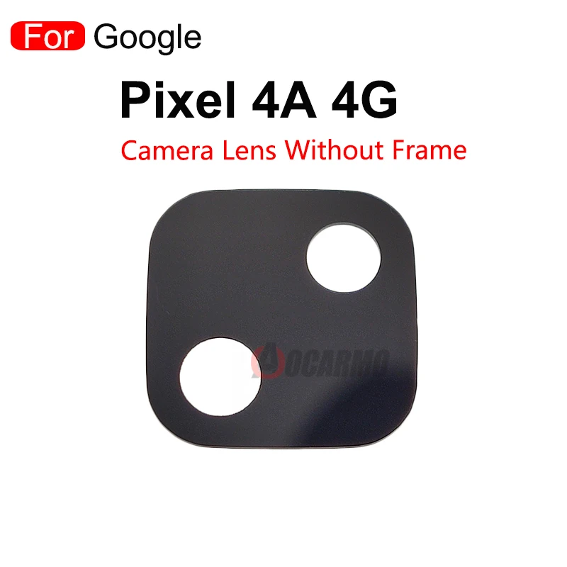 Per Google Pixel 5 4A 5G 4G Obiettivo della fotocamera posteriore con parti di ricambio adesive adesive
