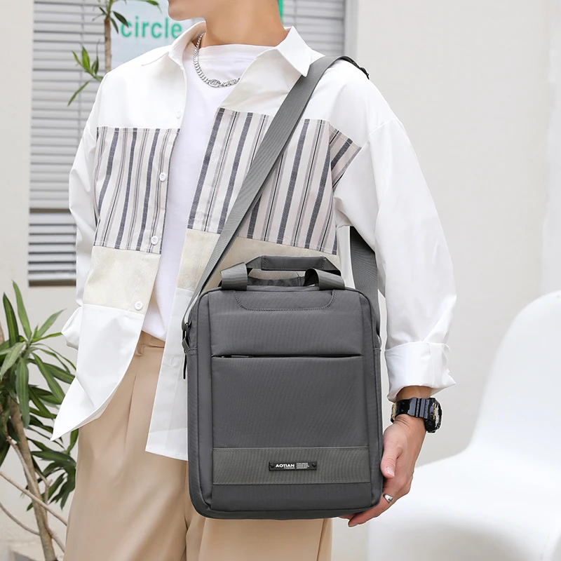 AOTIAN Brand Men\'s Shoulder Bag High Quality Boys Crossbody Bag Man Messenger Bag Anti-wear Oxford Male Business Handbags Bolsas