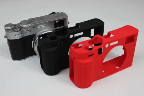 Soft Rubber Camera Bag Silicone Case For Fujifilm Fuji X100V x100v Protective Body Cover