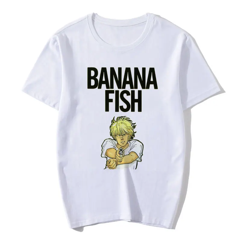 Banana Fish T Shirt Women Anime Japanese Manga T-shirt Cartoon Graphic Tees Summer Tops Harajuku 2020 Women Fashion Tees Tshirts