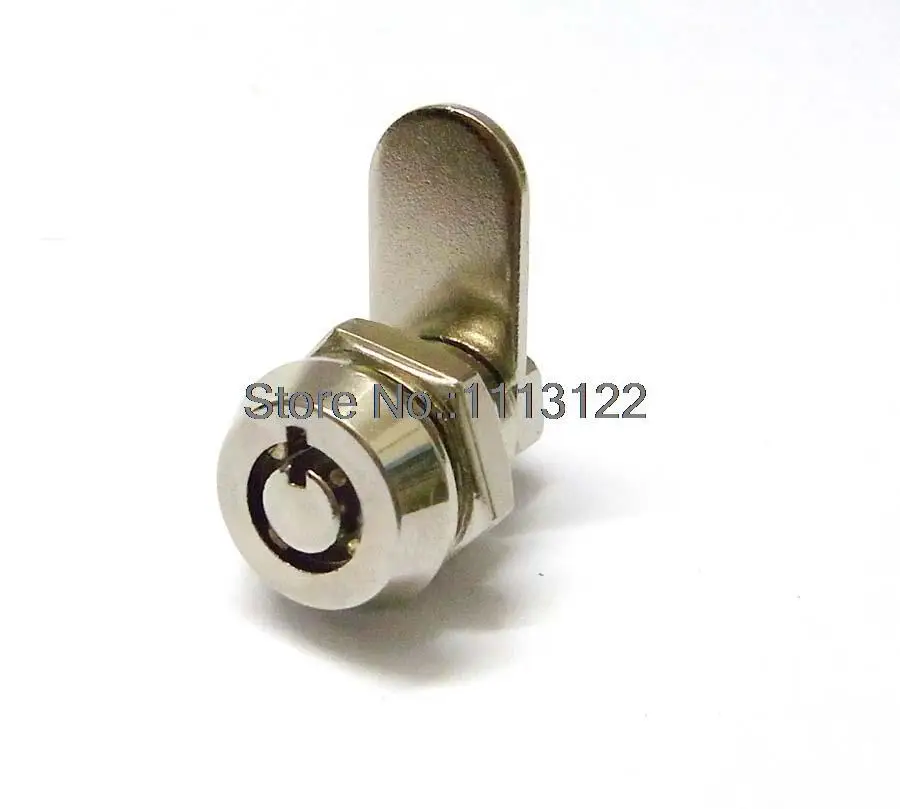 MS905 Small Tubular Key Cam Lock Mini Cam Locks for Computer Case Small Round key Cam Locks for Enclosure 1/2 Key Pull-1 Pc