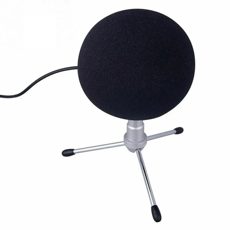 Dead Cat Music Studio Equipment pelliccia artificiale esterna parabrezza condensatore microfono copertura Muff parabrezza per palla di neve blu