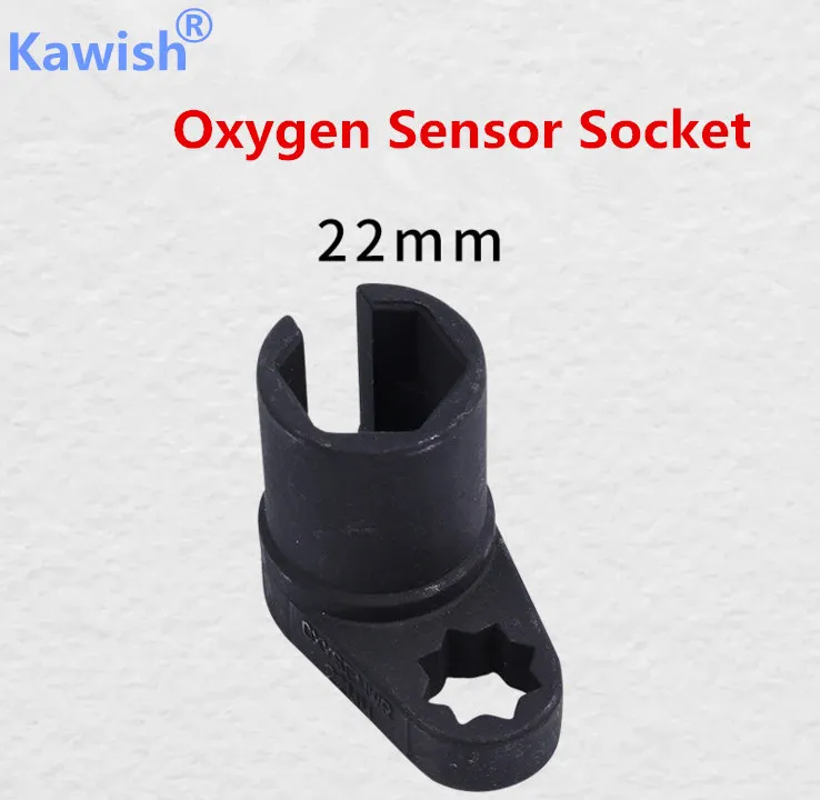 

New arrival! Universal Black 22mm 1/2'' Oxygen Sensor Offset Removal Flare Nut Socket Wrench Tool