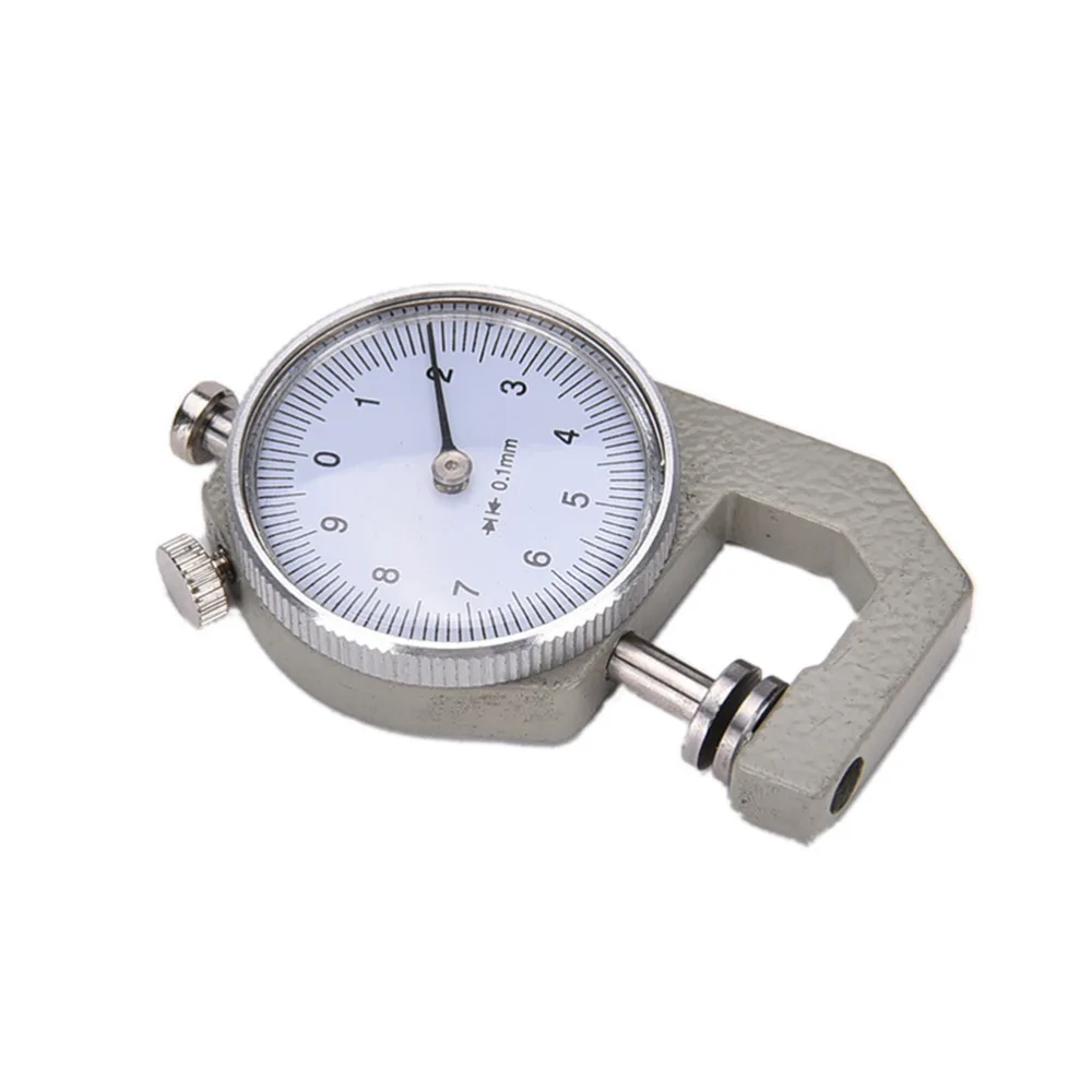 0-10mm Dial Thickness Gauge Leather Paper Thickness Meter Tester For Leather Paper