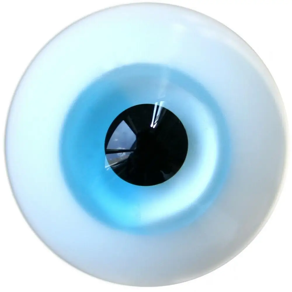 [Wamami] 6Mm 8Mm 10Mm 12Mm 14Mm 16Mm 18Mm 20Mm 22mm 24Mm Blauw Glas Ogen Oogbol Bjd Doll Dollfie Reborn Maken Ambachten