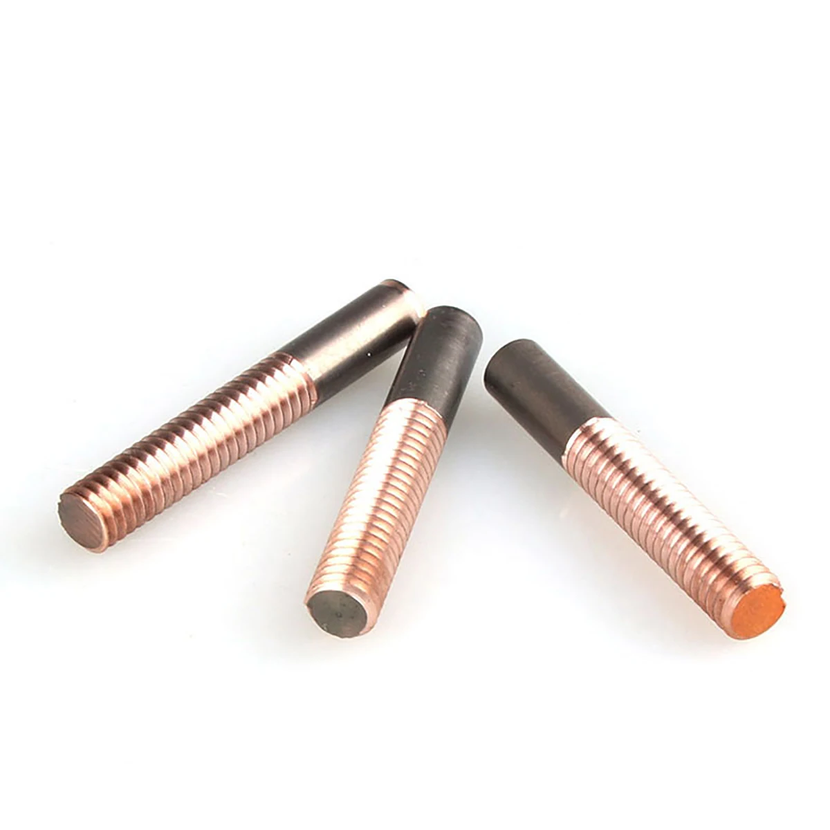 1pcs  W70Cu30 Tungsten Copper Tapping Electrodes EDM Machine Screw Thread Anode Electrode Metric M3-M10 30X50mm 40x60mm