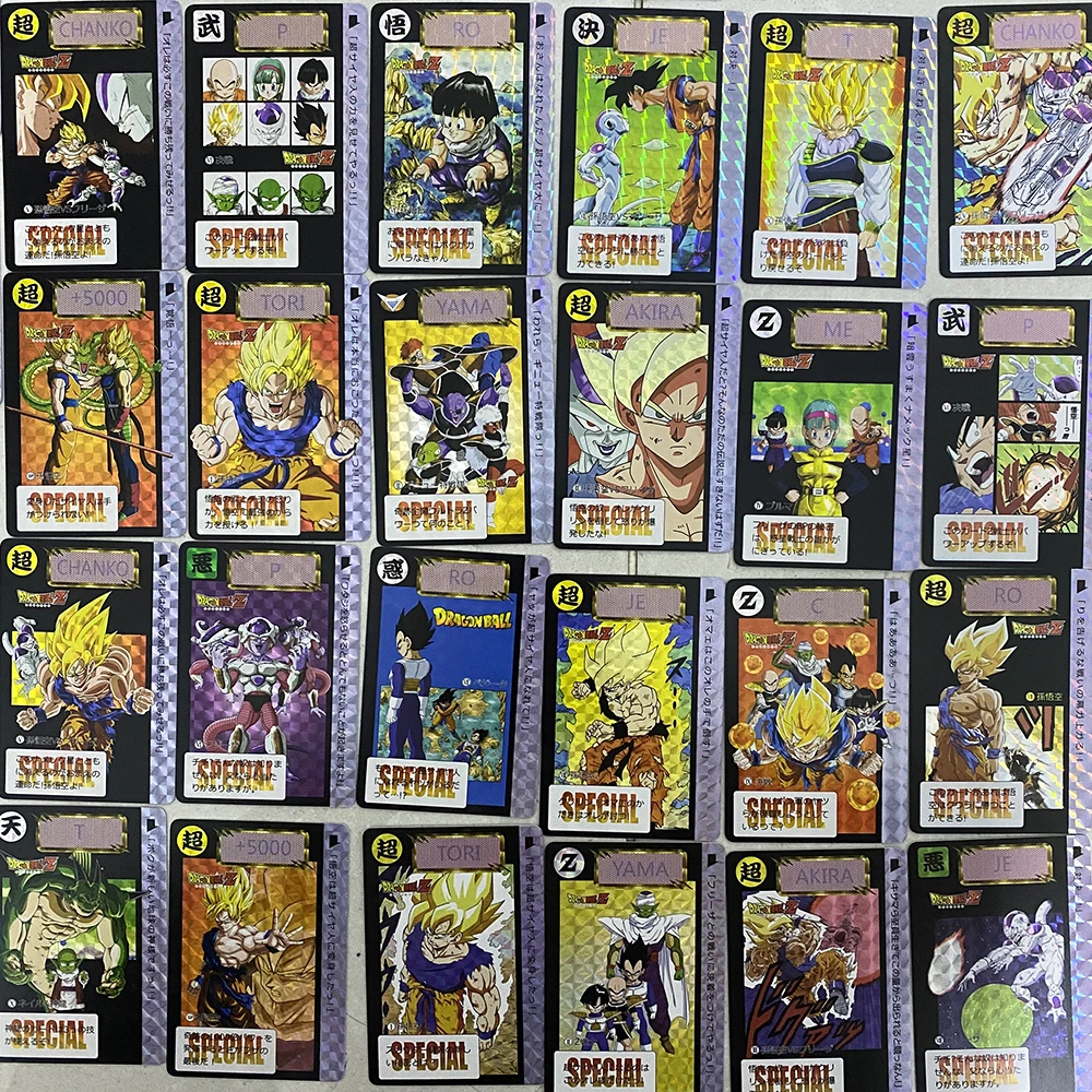 BANDAI Dragon Ball Imitation of The Original Bomb Style Namek Star Frieza Son Goku Flash Card33 Sets of Limited Collection Cards