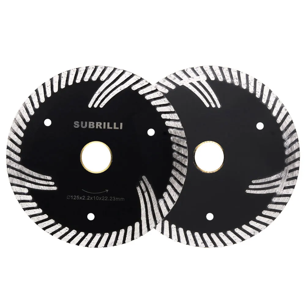 5 Inch 125mm stone Circular Saw Blade T-segmented diamond blades for granite concrete sandstone Premium cutting discs