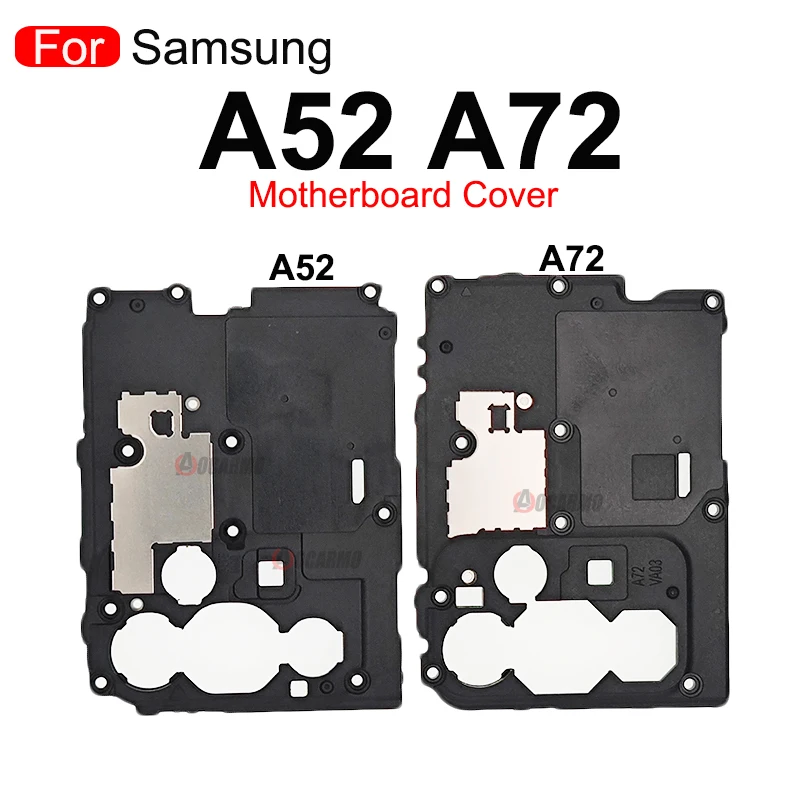 Motherboard Main Board Cover Plate With Earpiece Flex Cable Repair Replacement Parts For Samsung Galaxy A52 4G 5G A72