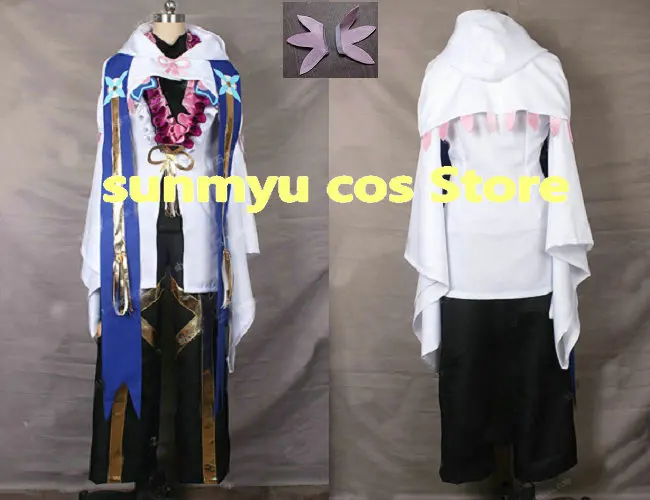 Fate/Grand Order FGO Merlin Clothes Cosplay Costume,Custom Size Halloween