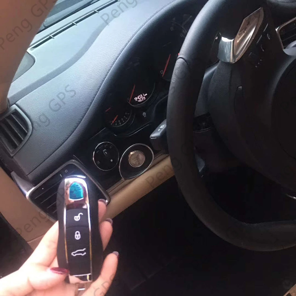 2024 Latest Fashion Car Key Smart Start Remote Control for Porsche Panamera 2013 Keyless Start