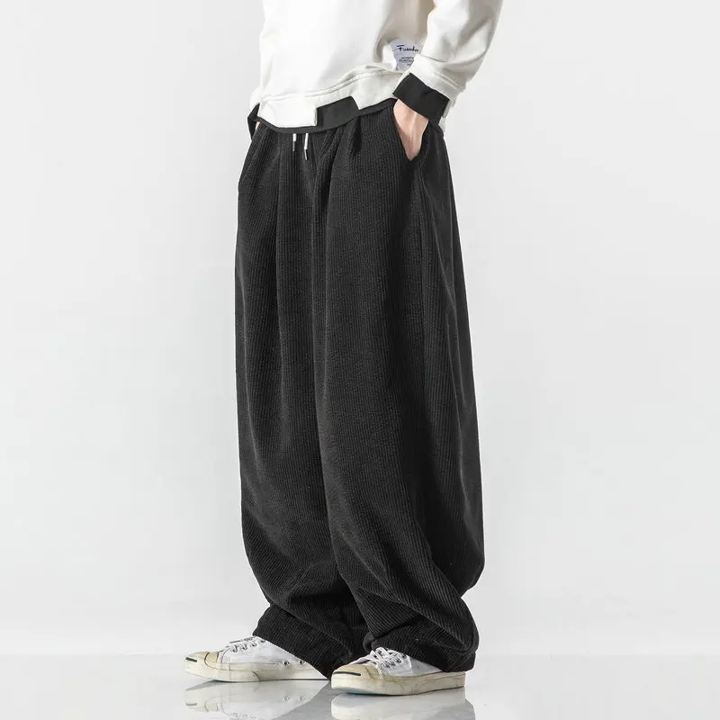 Oversized Men\'s Casual Trousers Streetwear Harem Pants Fashion Men Woman Long Pants Loose Male Sweatpants Harajuku Plus Size 5XL